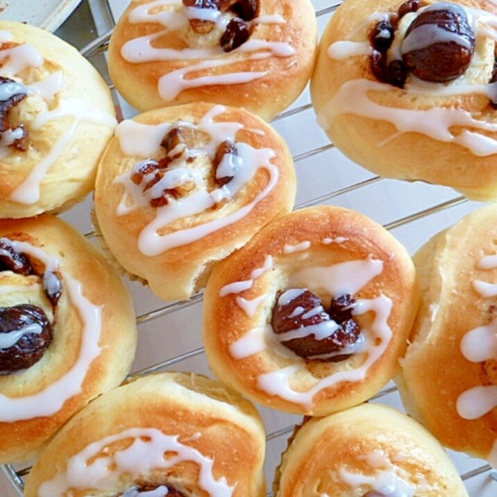 甘栗&レーズン&シナモンパン
